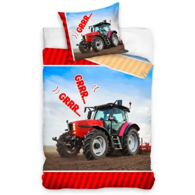 Traktor sengetøj 140x200