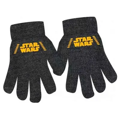 Star Wars fingervanter grå