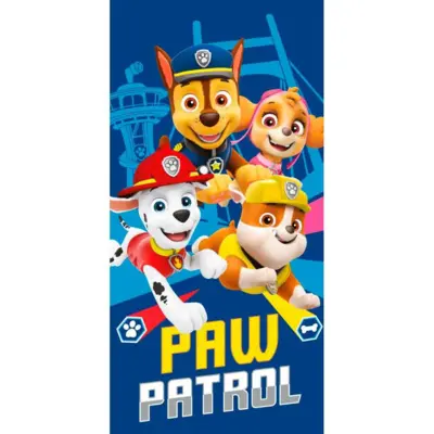 Paw Patrol badehåndklæde navy 70x140