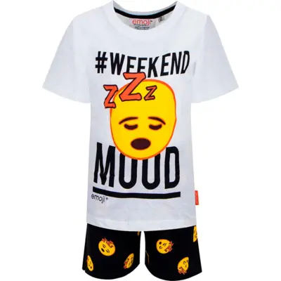 Emoji sommer pyjamas kort Mood