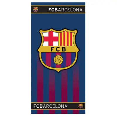 FCB badehåndklæde 70x140 FC Barcelona