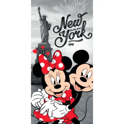 Minnie Mouse badehåndklæde 70x140 New York