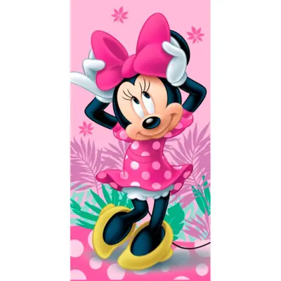 Minnie Mouse badehåndklæde 70x140