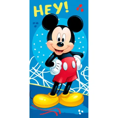 Mickey Mouse badehåndklæde 70x140