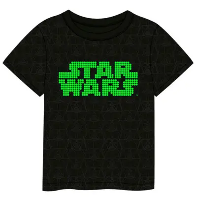 Star Wars kort t-shirt med Glow in the dark