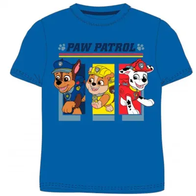 Paw Patrol kortærmet t-shirt blå