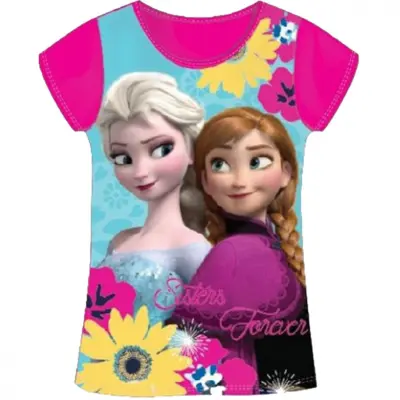 Disney Frost Pink t-shirt med korte ærmer