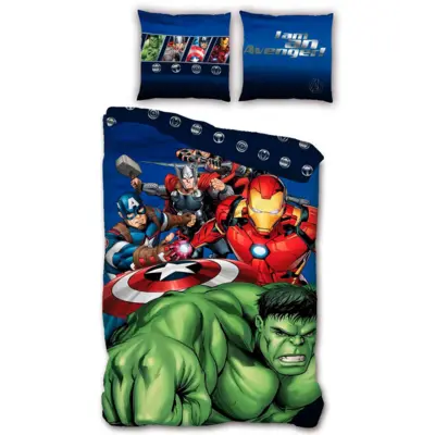 Avengers sengetøj 140x200 I am a Avenger!