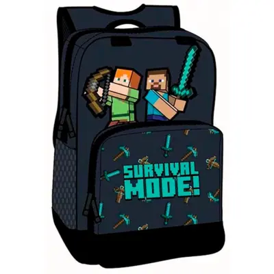 Minecraft rygsæk Survival Mode navy 36 cm