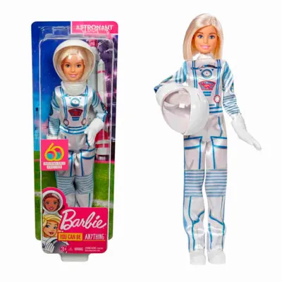 Barbie som Astronaut, dukken måler ca. 30 cm