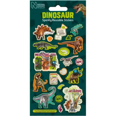 Dinosaur klistermærker historiske