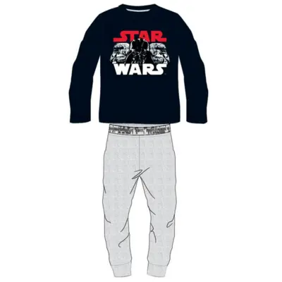 Star Wars Pyjamas i sort grå med Darth Vader