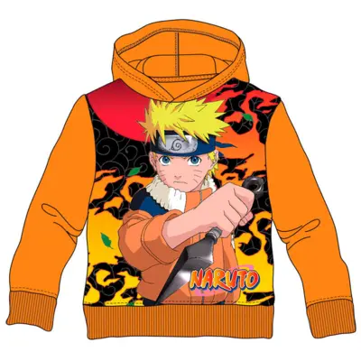 Naruto Ninja hættetrøje orange