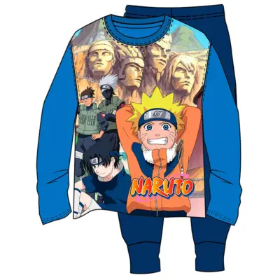 Naruto pyjamas med Naruto og Sasuke