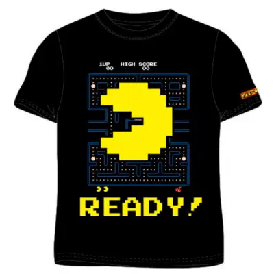 Pacman t-shirt kortærmet t-shirt Ready!