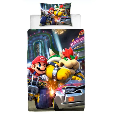 Super Mario Monster sengetøj 140 x 200 cm