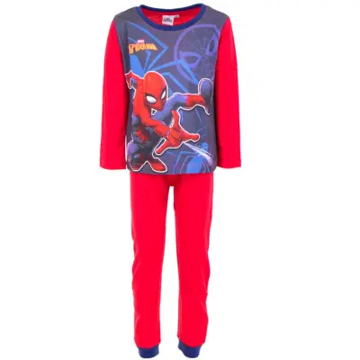 Marvel Spiderman nattøj flying rød