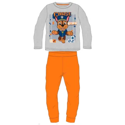 Paw Patrol pyjamas i grå orange med Chase