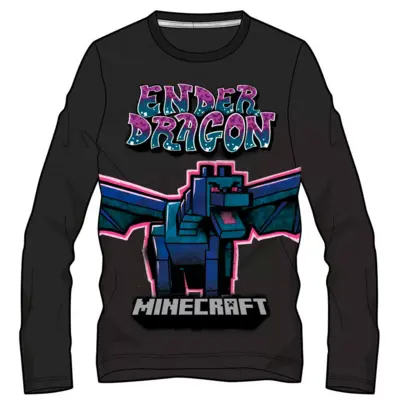 Minecraft t-shirt langærmet Ender Dragon