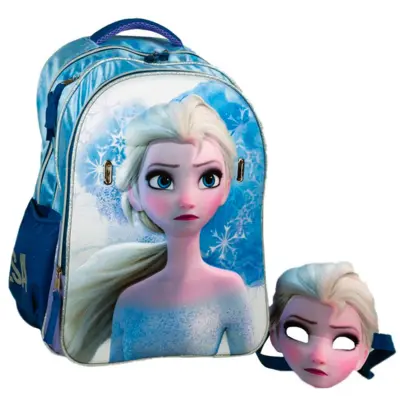 Disney Frost skoletaske Elsa med maske 45 cm