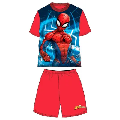 Marvel Spiderman sommersæt i rød