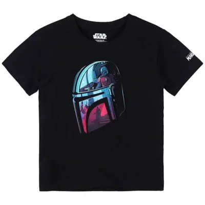 Star-Wars-Mandalorian-t-shirt-kortærmet
