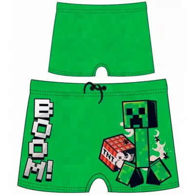 Minecraft-badebukser-grøn-boom