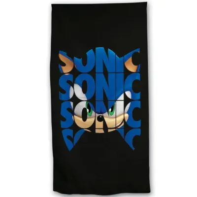 Sonic-the-Hedgehog-badehåndklæde-70-x-140