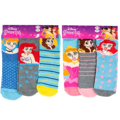 Disney-Princess-sokker-3-pak