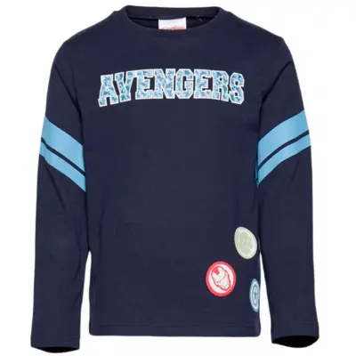 Avengers-langærmet-t-shirt-navy