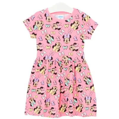 Minnie-Mouse-kjole-lyserød