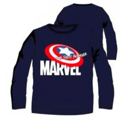Marvel-Captain-America-t-shirt-navy