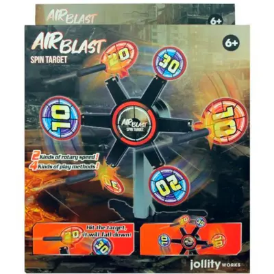 Air-Blast-Spin-Target-Softbullet