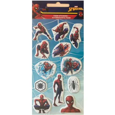 Spiderman-Skum-Klistermærker-1-ark
