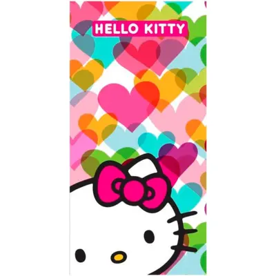 Hello-Kitty-badehåndklæde-70-x-140