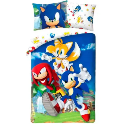 Sonic-the-Hedgehog-sengetøj-140-x-200