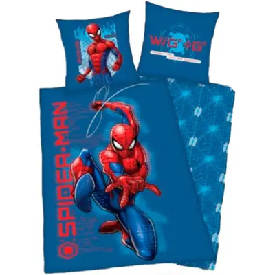 Marvel-Spiderman-sengetøj-140-x-200-2-sidet