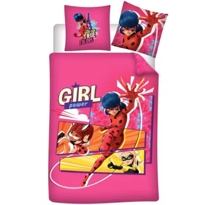 Ladybug-Sengetøj-140-x-200-Girl-Power