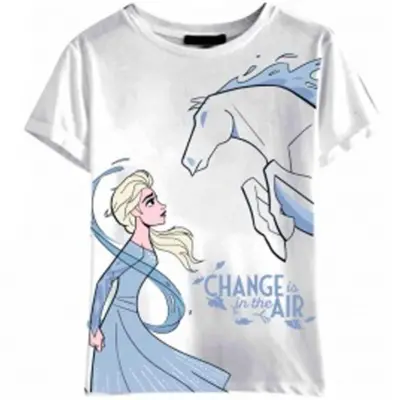 Disney-Frost-t-shirt-kortærmet-hvid-change-air