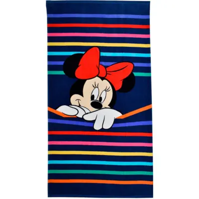 Minnie-Mouse-badehåndklæde-70-x-140-navy