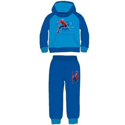 Marvel-Spiderman-Joggingsæt-blå