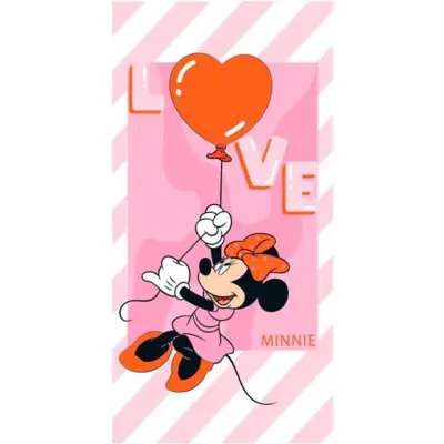 Minnie-Mouse-badehåndklæde-70x140-love
