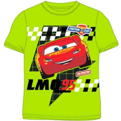 Disney-Cars-T-shirt-Kortærmet-Grøn-LMQ95