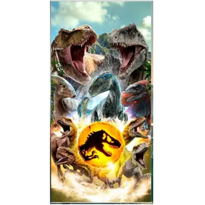 Jurassic-World-Badehåndklæde-70-x-140-Dino