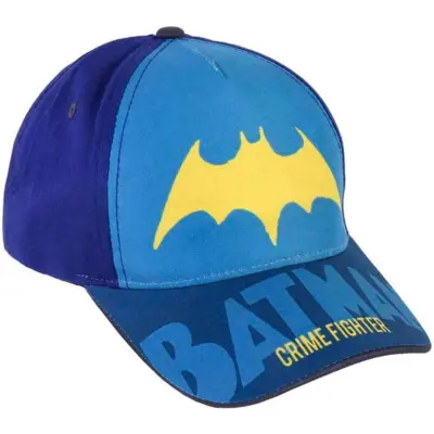 Batman-Kasket-Logo-navy-blå-4-8-år