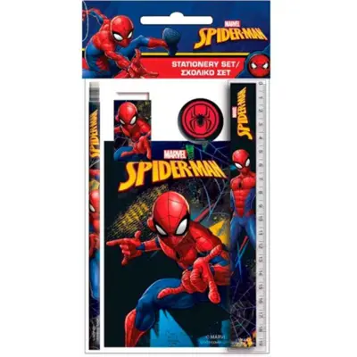 Spiderman-skrivesæt-5-dele