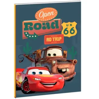 Disney-Cars-Notesbog-A5-Road-66