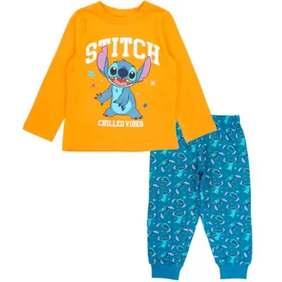 Lilo-&-stitch-pyjamas-Chilled-Vibes-str.-4-9-år