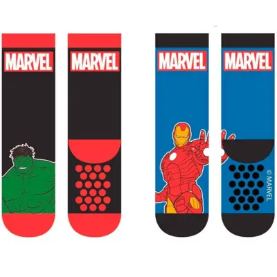 Marvel-Avengers-Anti-slip-sokker-2-pak