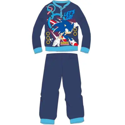Sonic-The-Hedgehog-Pyjamas-navy-str.-3-8-år